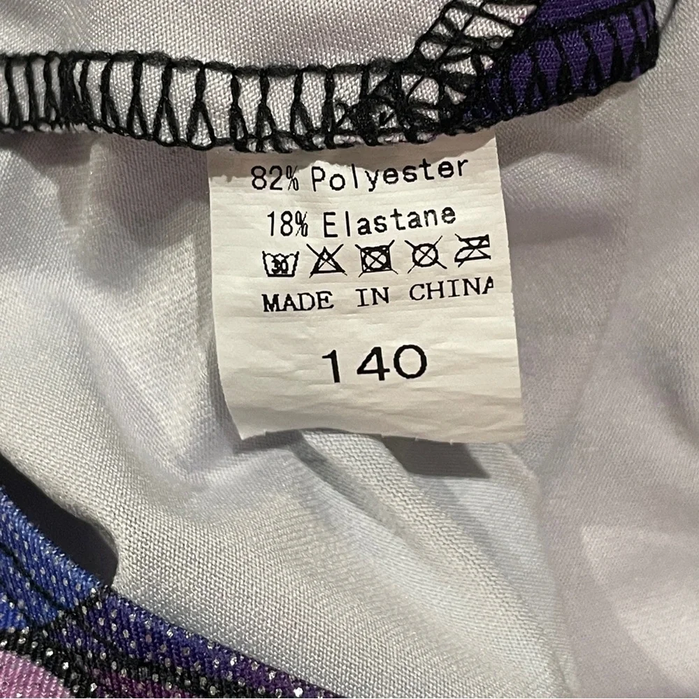 Girls Activewear Leotard Gymnastics Cheer Dance Size 140